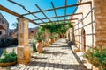 Arkadi Monastery on Crete island, Greece Royalty Free Stock Photo