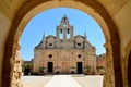 Arkadi Monastery landmark Royalty Free Stock Photo