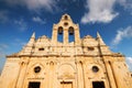 Arkadi Monastery Moni Arkadhiou on Crete island Royalty Free Stock Photo