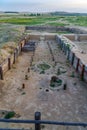 Archaeological site of the ancient fortified settlement of the Bronze Age Arkaim