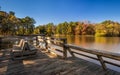 Arkansas fall landscape, Petit Jean state park Royalty Free Stock Photo