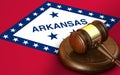 Arkansas Law Legal System Concept