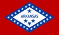 Arkansas State Flag. America. USA