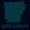 Arkansas tech map.