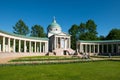 Beautiful Colonnade is part of the Arhkhangelskoe estate