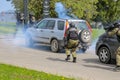 Special events of the Polish Border Guard tactical unit