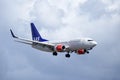 Scandinavian Airlines, SAS, Boeing 737-76N Royalty Free Stock Photo