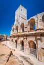 Arles, The Amphiteatre - France Royalty Free Stock Photo