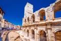 Arles, The Amphiteatre - France Royalty Free Stock Photo