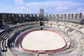 Arles Arena France, Europe with clouds and the blue sky Royalty Free Stock Photo
