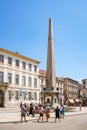 Roman obelisk in Arles France