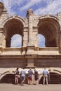 Arena and Roman Amphitheatre, Arles, Provence, France