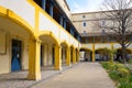 Espace Van Gogh in Arles on a sunny day in springtime Royalty Free Stock Photo