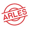 Arles rubber stamp