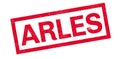 Arles rubber stamp