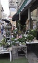 Arles, 9th september: Flower Shop in downtown from Arles, France