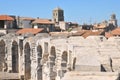 Arles, touristic destination in France Royalty Free Stock Photo