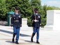 Arlington Cemetery The Honor Guard 2010 Royalty Free Stock Photo