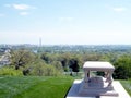 Arlington Cemetery the Pierre Charles gravesite 2010 Royalty Free Stock Photo