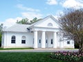 Arlington Cemetery white small house 2010 Royalty Free Stock Photo