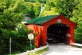The Arlington Covered Bridge in Vermont Royalty Free Stock Photo