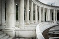 The Arlington Memorial Amphitheater at Arlington National Cemetery, in Arlington, Virginia. Royalty Free Stock Photo