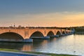 Arlington Memorial Bridge - Washington, DC Royalty Free Stock Photo