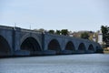 Arlington Memorial Bridge in Washington DC Royalty Free Stock Photo