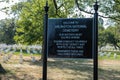 Arlington National Cemetery, Virginia, USA Royalty Free Stock Photo