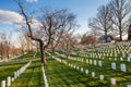 Arlington National Cemetery, Washington DC Royalty Free Stock Photo