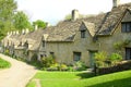 Arlington Row Cottages, Bibury, Cotswolds, England Royalty Free Stock Photo