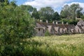 Arlington Row Cottages in Bibury the Cotswolds Royalty Free Stock Photo