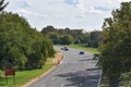 Southbound Side of the George Washington Memorial Parkway on a Sunny Fall Afternoon