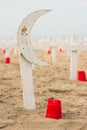 Arlington West Crescent Marker Royalty Free Stock Photo