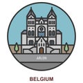 Arlon. Cities and towns in Belgium Royalty Free Stock Photo