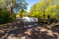 Arm of Canal Lock at Lapworth, UK Royalty Free Stock Photo