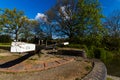 Arm of Canal Lock at Lapworth, UK Royalty Free Stock Photo