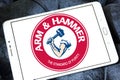 ARM & HAMMER logo Royalty Free Stock Photo