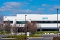 Arm Holdings headquarters in Silicon Valley. Arm is a global semiconductor and software design company Royalty Free Stock Photo