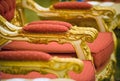 Arm of luxury chairs Royalty Free Stock Photo