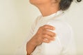Arm pain in old women