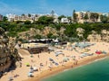 Armacao de Pera, Portugal - Jun 14, 2018: Beach near Armacao de