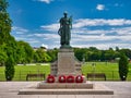 The Armagh Cenotaph remembering the dead of two World Wars