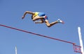 ARMAND DUPLANTIS from Sweden win pole vault event on IAAF World U20 Championship Tampere, Finland 14th July, 2018.