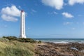 Armandeche lighthouse in Les Sables d`Olonne France Royalty Free Stock Photo