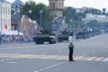 Armata T-15 infantry fighting vehicle on military parade