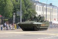 Armata T-15 infantry fighting vehicle on military parade