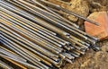 Armature rod for reinforcing