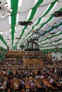 Armbrustschuetzenzelt at Oktoberfest in Munich, Germany, 2015