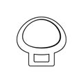 armchair icon. Element of Furniture for mobile concept and web apps icon. Thin line icon for website design and development, app Royalty Free Stock Photo